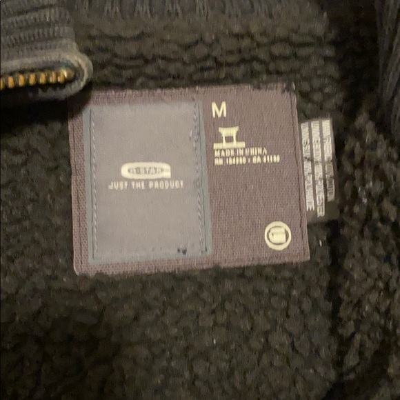 G-Star Raw Fleece Zip Through Sweater - Picture 4 of 7